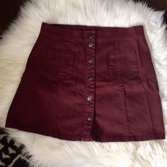 Harlow Dresses & Skirts - Hi-Rise Cotton Skirt